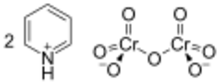 Pyridinium dichromate.svg