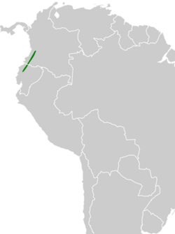 Bangsia edwardsi map.svg