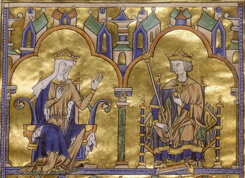 File:Blanche of Castile and King Louis IX of France.jpg
