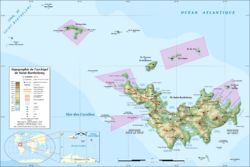 Location of Gustavia
