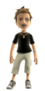 A Xbox 360 avatar