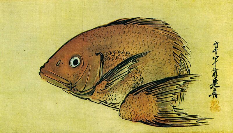 File:'A Tai Fish' by Shibata Zeshin, Honolulu Museum of Art 4597.1.jpg