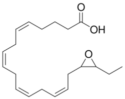 17,18-epoxyeicosatetraenoic acid.svg