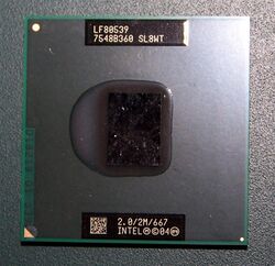 2.00 GHz Xeon LV Sossaman processor.jpg