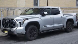 2022 Toyota Tundra 1794 Edition TRD Crew Cab 4X4 in Celestial Silver, front left.jpg