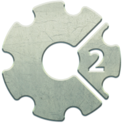 The logo of the Construct 2 game engine.