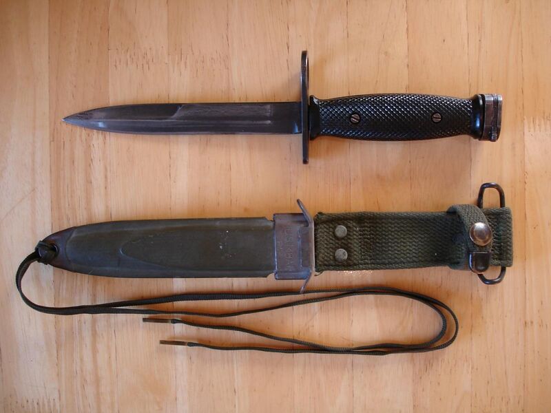 File:M7 Bayonet & M8A1 Sheath.JPG