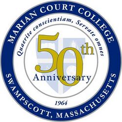 Marian Court College 50th logo.jpg