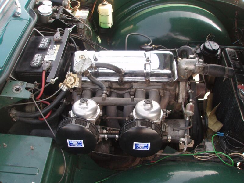 File:Triumph TR4 late US engine.jpeg