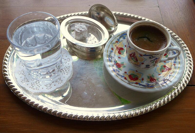 File:Turkish coffee in Istanbul.jpg