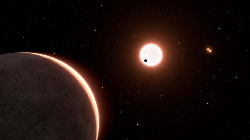 File:Artist's concept of exoplanet LTT 1445Ac.jpg