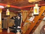 Jeanie Johnston below decks