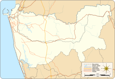 Colombo district location map.svg