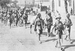 Indian forces on their way to the Front in Flanders - first world war 2.jpg