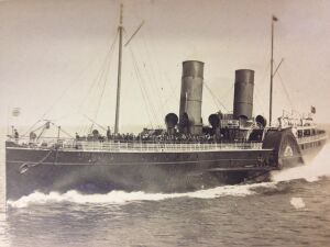 Isle of Man Steam Packet Company paddle steamer Queen Victoria..JPG