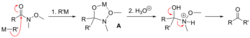 Weinreb ketone synthesis mechanism.svg