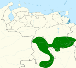 Heliodoxa xanthogonys map.svg