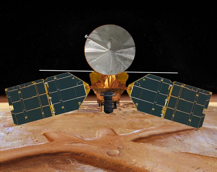 File:Mars Reconnaissance Orbiter, front view, artist's concept (PIA07245).jpg
