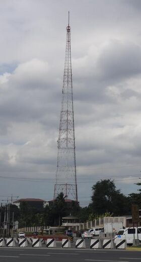 Net 25 transmitter, INC compound (New Era, Commonwealth, Quezon City)(2018-02-07) (cropped).JPG