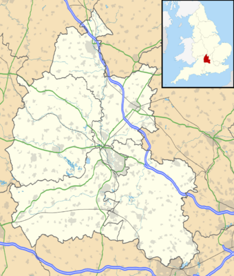 Oxfordshire UK location map.svg