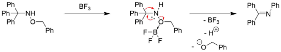 Stieglitz rearrangement benzyloxy substituted amine
