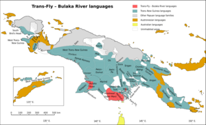 Trans-Fly Bulaka River languages.svg