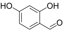 2,4-Dihydroxybenzaldehyde structurre 2.png