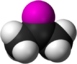 A 3D rendered polygon object consisting of one pink sphere joined to several smaller white spheres by a black membrane