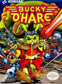 North American front cover of Bucky O'Hare.