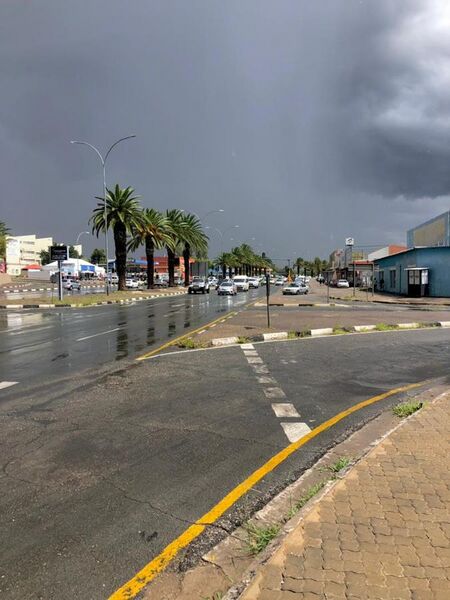 File:Cloudy sky in the capital city of Namibia.jpg