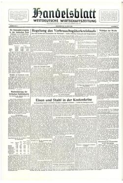 Erste Ausgabe des Handelsblatt, 16. Mai 1946.jpg