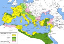 Impero romano sotto Ottaviano Augusto 30aC - 6dC.jpg