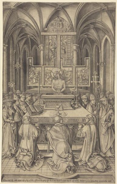 File:Israhel van Meckenem The Mass of Saint Gregory.jpg