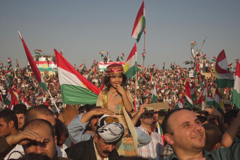 File:Pre-referendum, pro-Kurdistan, pro-independence rally in Erbil, Kurdistan Region of Iraq 25.jpg