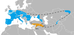 Range of Neanderthals in the Levant.png