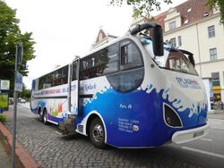Splashtour 'Amfibus' amphibious bus, An der Untertrave, Lübeck, 12 August 2020.jpg