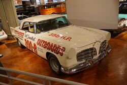 1956 Chrysler 300-B Kiekhaefer Race Team (31755594415).jpg