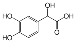 3,4-Dihydroxymandelic acid.svg