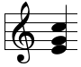 File:First inversion of C major triad.svg
