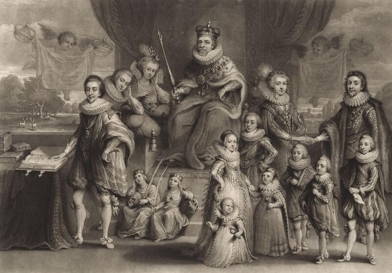 File:James I and his royal progeny by Willem van de Passe cropped.jpg