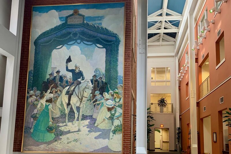 File:Thomas Edison State University, Trenton, NJ - N. C. Wyeth painting.jpg