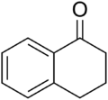 Structural formula of 1-tetralone