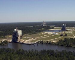 Aerial View SSC A-1, A-2 and B test stands 2004.jpg