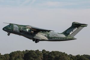 EGLF - Embraer KC-390 - Força Aérea Brasileira - PT-ZNJ (43532779431).jpg