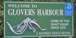 Glover's Harbour welcome sign.jpg