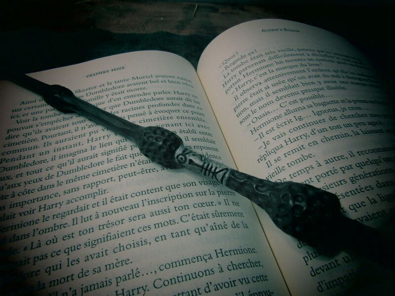 File:Harry Potter Book and Wand.jpg