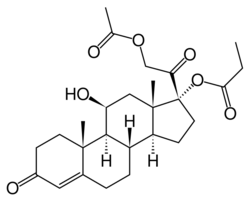 Hydrocortisone aceponate.svg