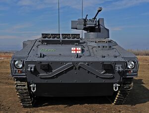 Infantry Fighting Vehicle Lazika - STC Delta (front view).jpg