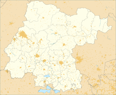 Mexico Guanajuato location map (urban areas).svg