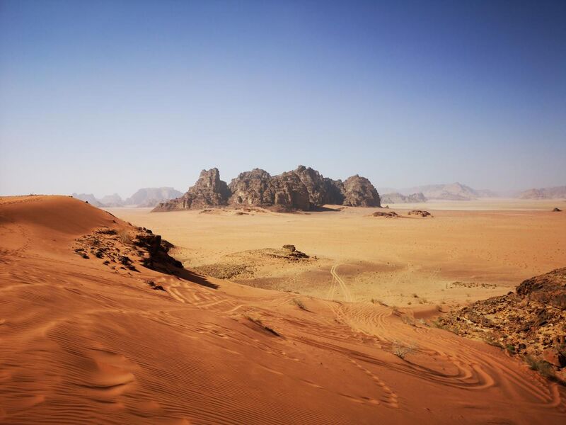 File:Red sand of the Wadi Rum desert.jpg